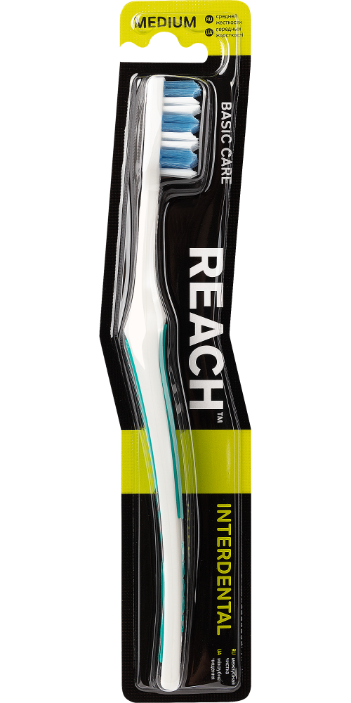 Изображение товара Reach зубная щетка interdental межзубная чистка средняя