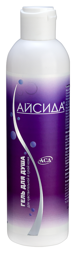 Изображение товара Айсида гель для душа 250 мл для чувствительной и сухой кожи