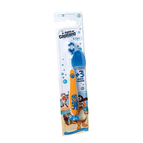 Изображение товара Pasta del capitano зубная щетка детская baby 3+ soft/мягкая