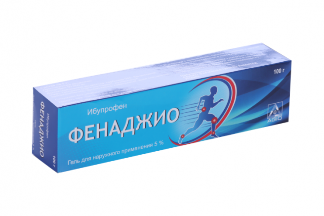 Изображение товара Фенаджио 5% гель для наружного применения 100 грамм