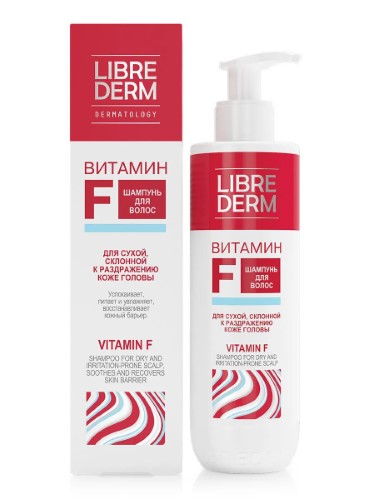 Librederm шампунь "витамин f" 250 мл инструкция по применению