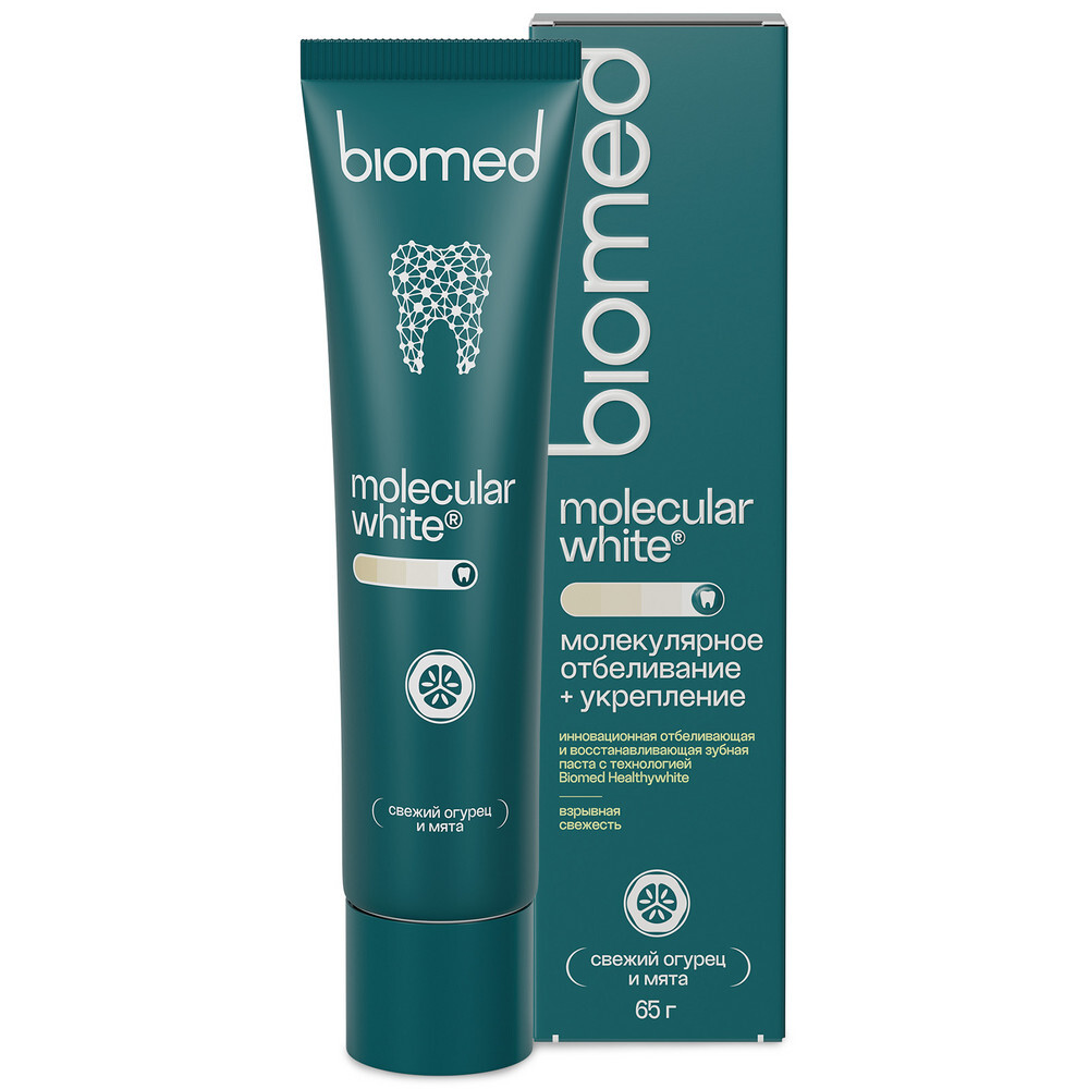 Изображение товара Biomed HealthyWhite зубная паста с мятным огурцом 65 гр