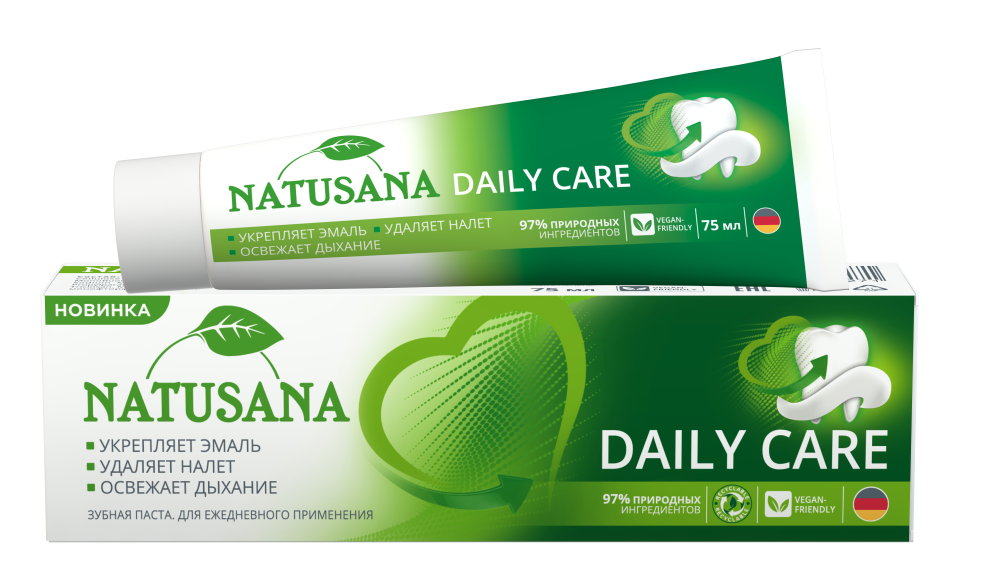 Изображение товара Natusana зубная паста daily care 75 мл