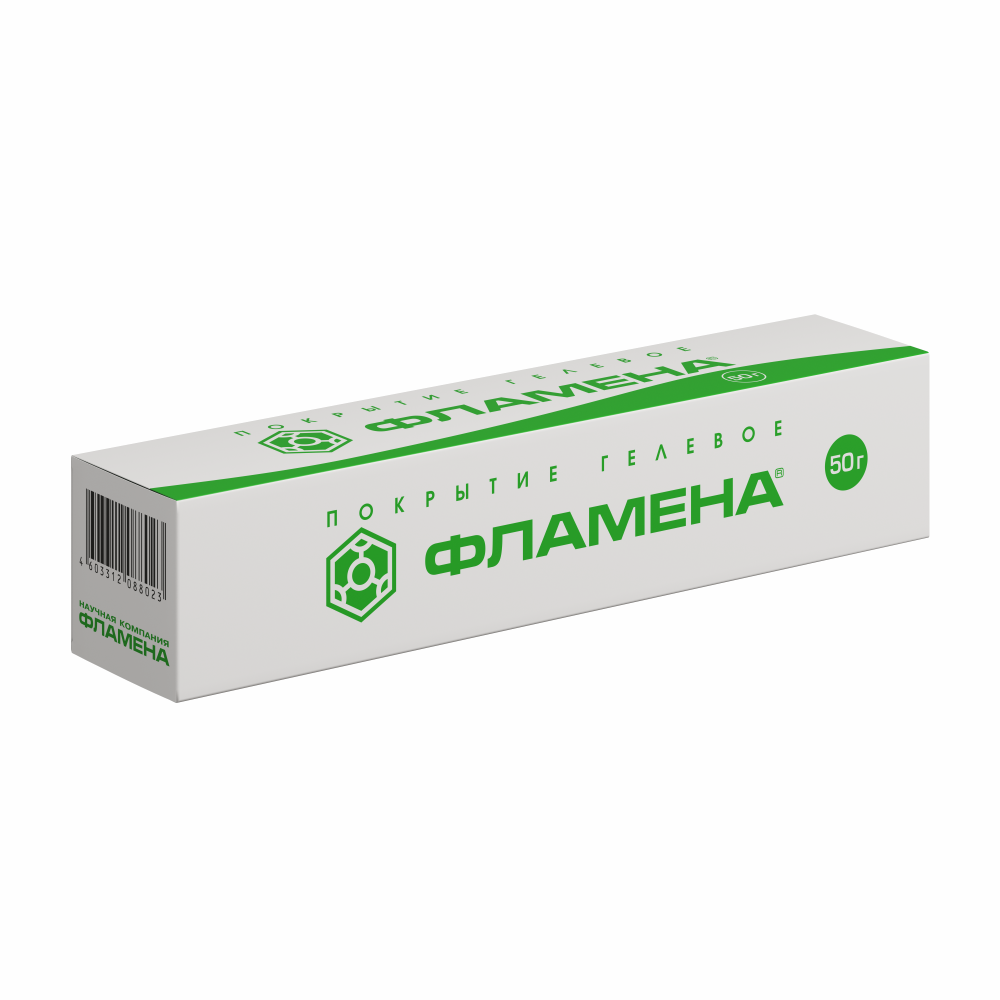 Изображение товара Фламена покрытие гелевое/туба 50 гр+салфетка/