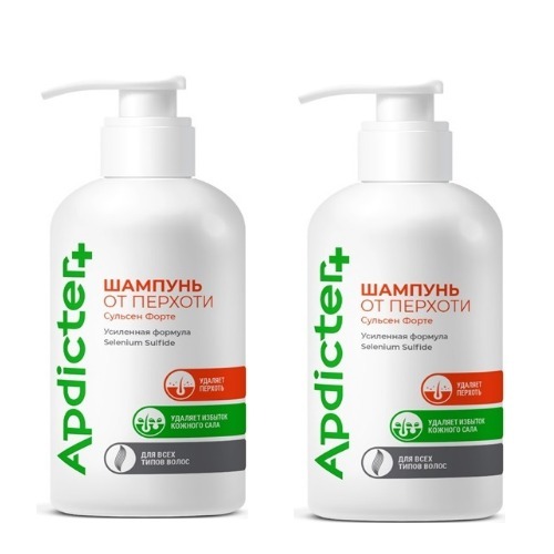 Изображение товара Набор из 2х упаковок  Шампунь от перхоти Сульсен 250 мл по специальной цене