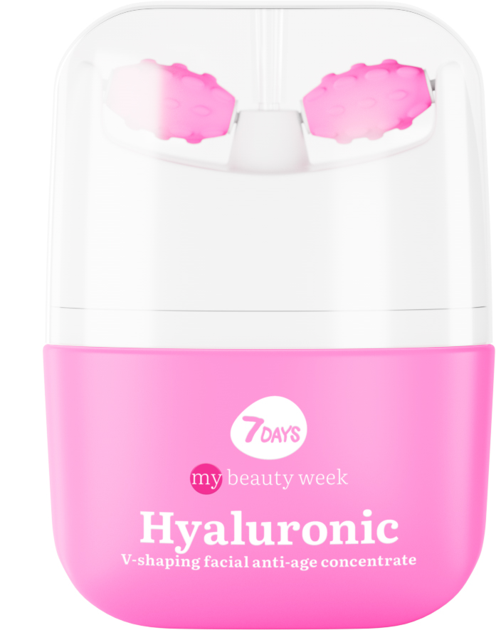 Изображение товара Гель-концентрат для лица V-зона anti-age hyaluronic 40 мл 7 DAYS my beauty week