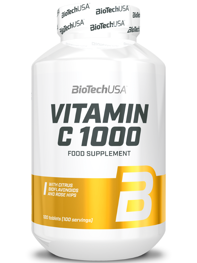 Изображение товара Biotechusa витамин С 1000 - 100 таблеток по 1800 мг для поддержки иммунитета