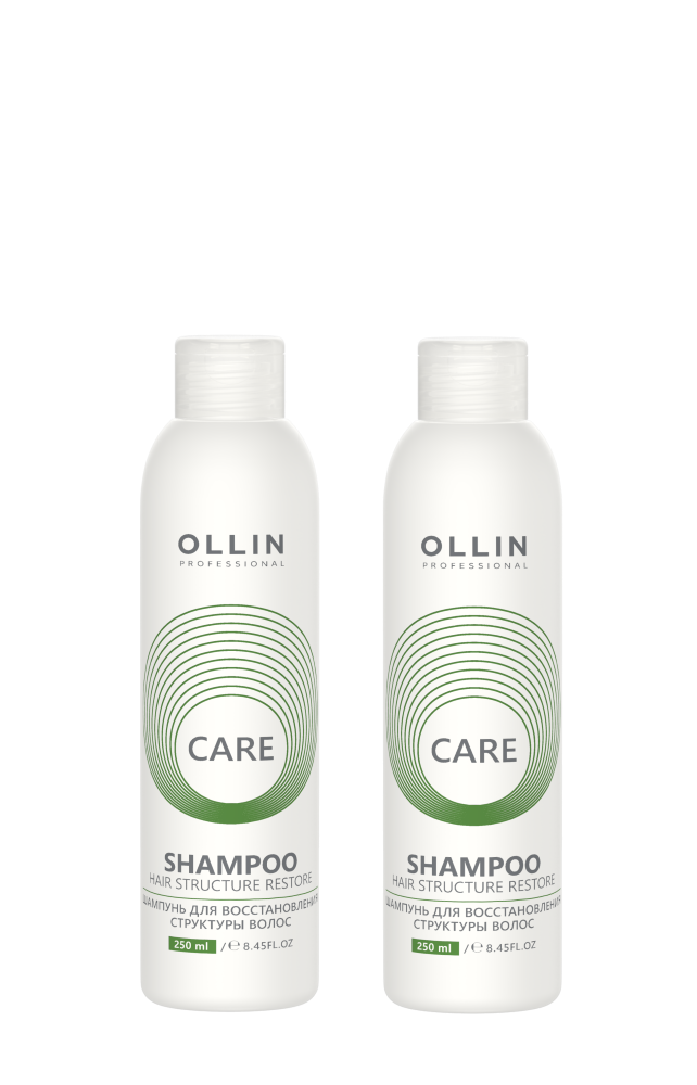 Изображение товара Набор Ollin care шампунь для восстановления структуры волос 250мл х 2