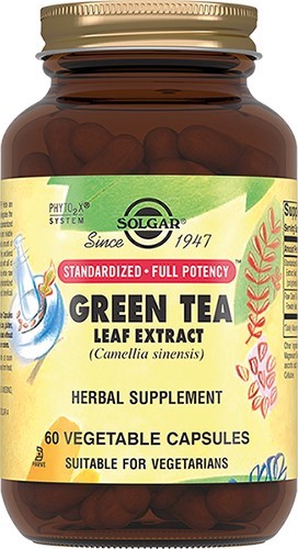 Экстракт зеленого чая Vitacost - стандартизированный - мг - капсул