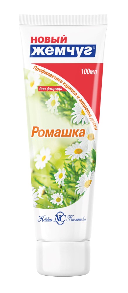 Изображение товара Новый жемчуг зубная паста ромашка 100 мл
