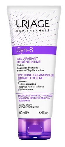 Изображение товара Гель для интимной гигиены Uriage жин-8 100 мл успокаивающий для чувствительной кожи