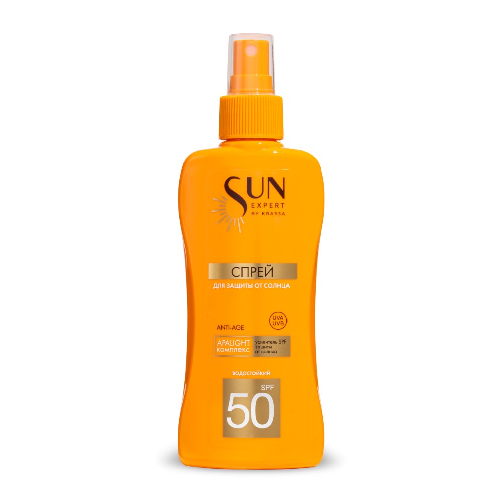 Krassa sun expert спрей для защиты от солнца spf50 180 мл