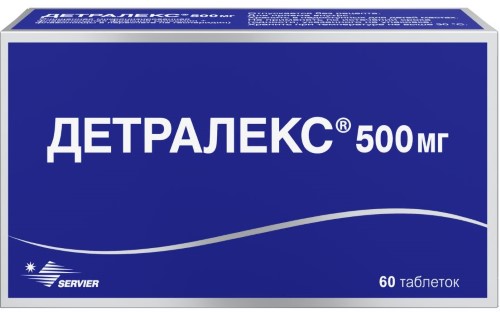 ДЕТРАЛЕКС 0,5 N60 ТАБЛ П/ПЛЕН/ОБОЛОЧ инструкция по применению