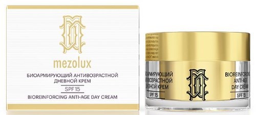 Изображение товара Librederm Mezolux крем дневной антивозрастной для лица и шеи SPF15