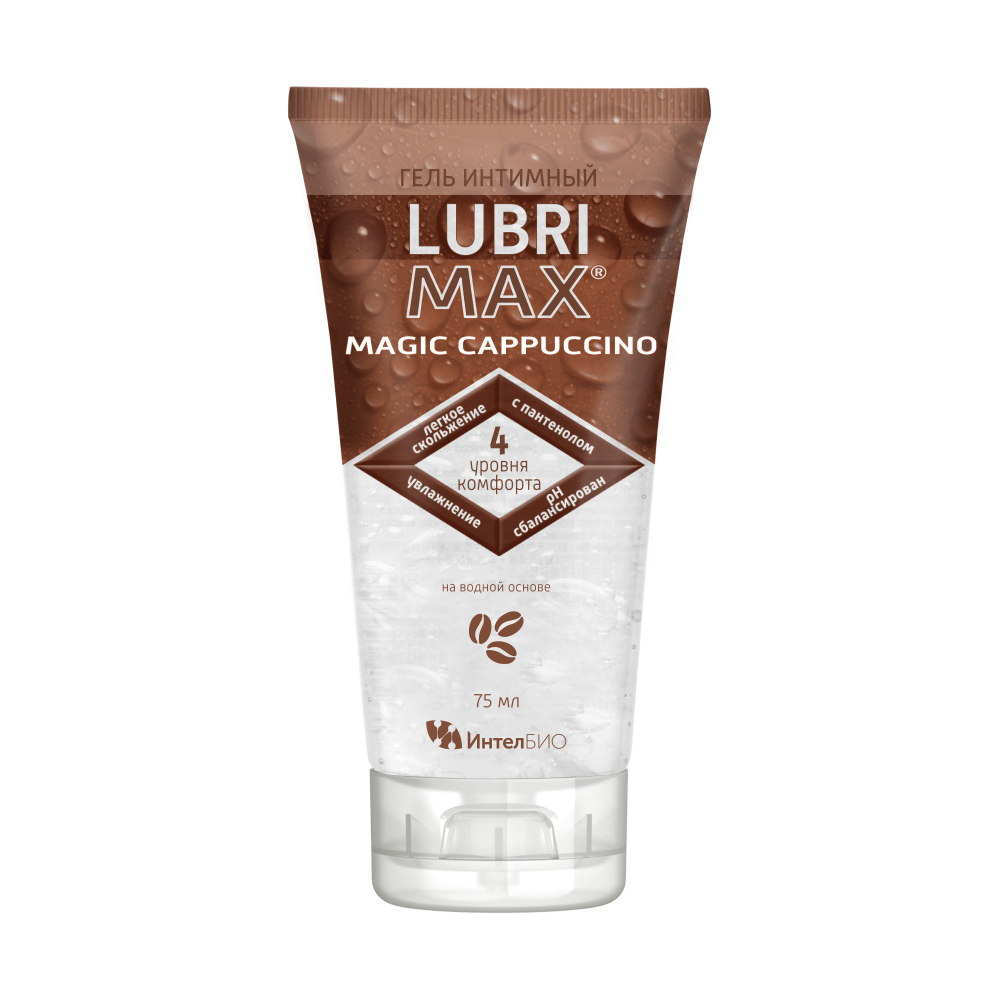 Изображение товара Lubrimax гель интимный magic cappuccino 75 мл