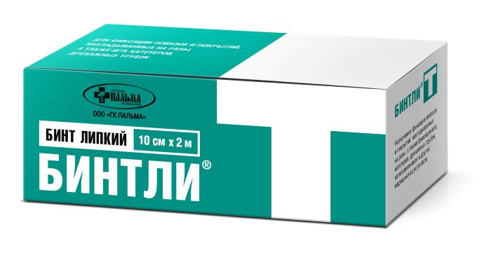 Изображение товара Бинтли-т бинт липкий нетканый для фиксации повязок 10x200 см