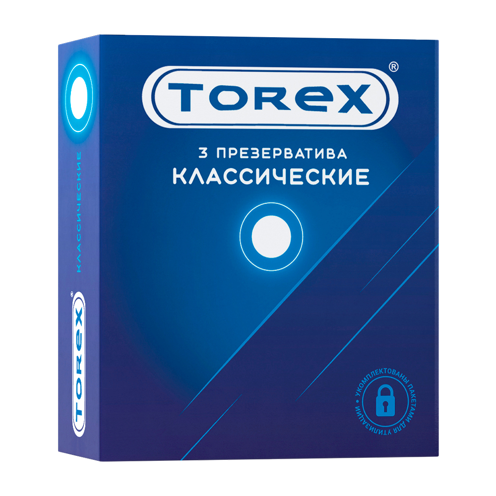 Изображение товара Torex презервативы классические 3 шт. для защиты и комфорта