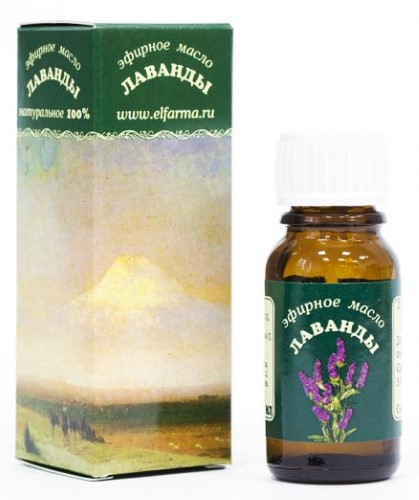 Изображение товара Эфирное масло лаванды Elfarma 10 мл для ароматерапии и ухода
