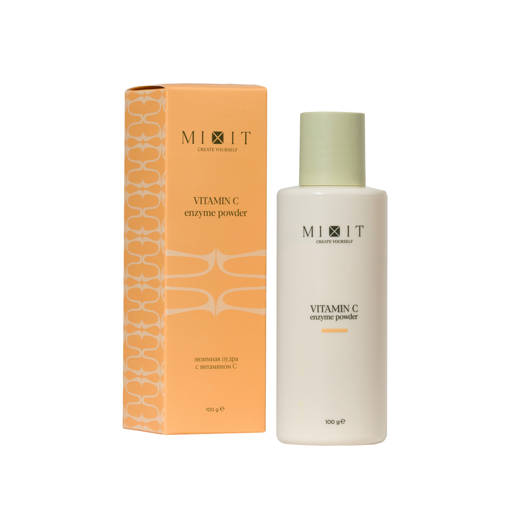 Изображение товара Mixit Vitamin C Enzyme Powder Энзимная пудра с витамином C 100 гр для глубокого очищения кожи