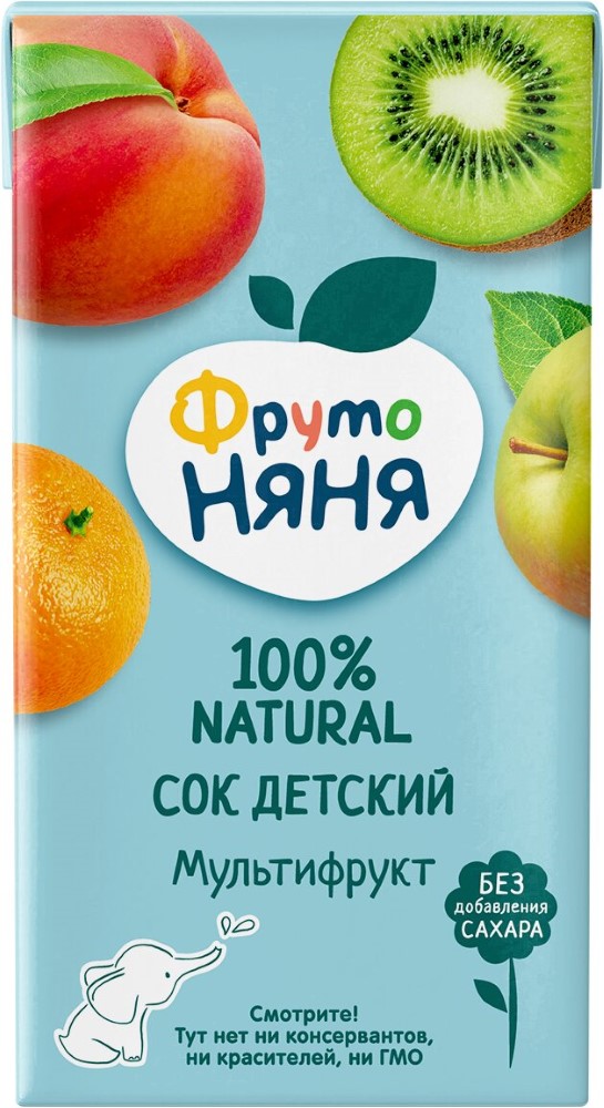 Изображение товара Фрутоняня сок мультифруктовый 500 мл