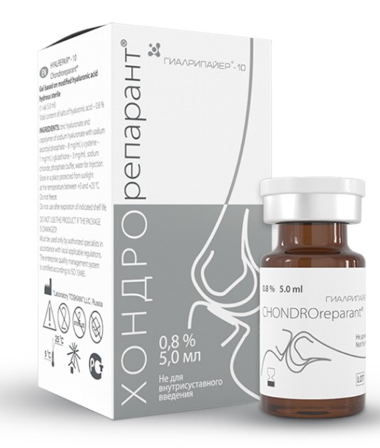 Изображение товара Гиалрипайер-10 Хондрорепарант 5 мл для восстановления суставов