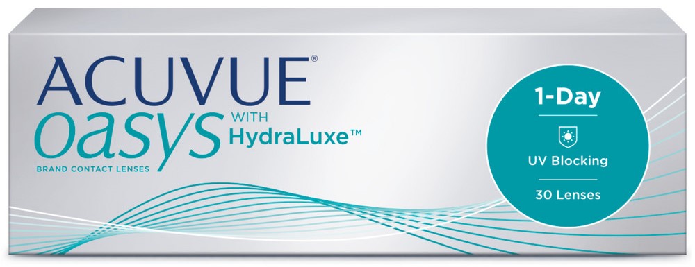 Изображение товара Контактные линзы Acuvue oasys with HydraLuxe однодневные 8,5/14,3 30 шт. -3,75