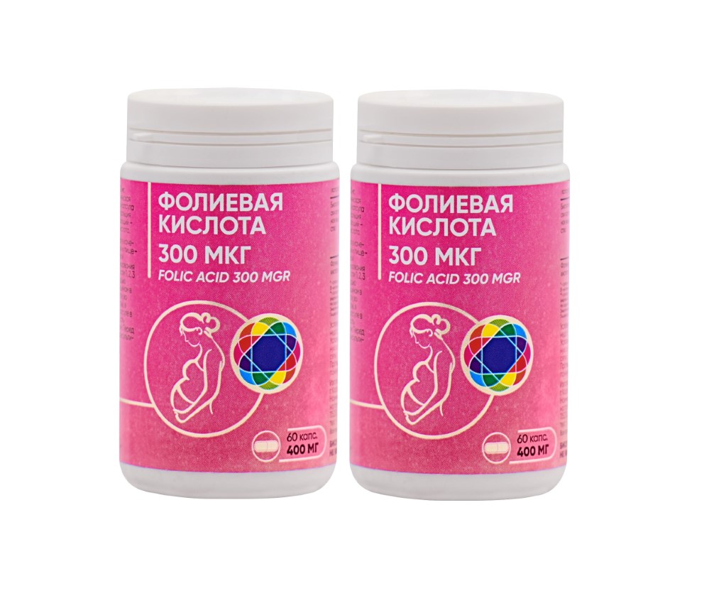 Изображение товара Набор из 2х уп. Фолиевая кислота 300 мкг по спец цене