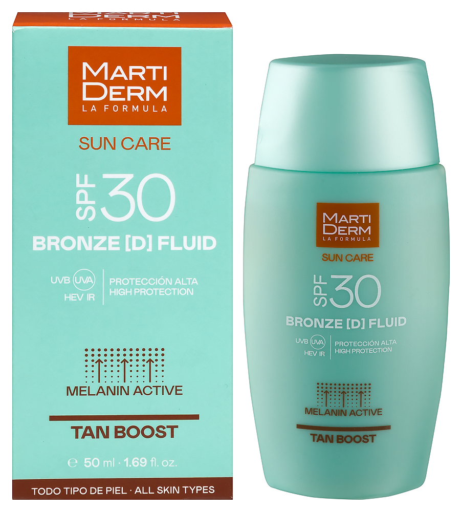 Изображение товара Martiderm Sun Care Bronzed D Флюид SPF30 для быстрого загара 50 мл