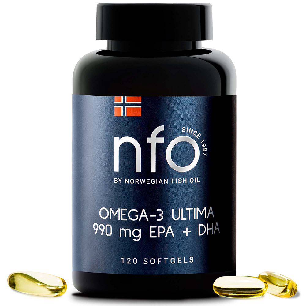 Изображение товара NFO Омега-3 Ультима 120 капсул по 1600 мг для здоровья