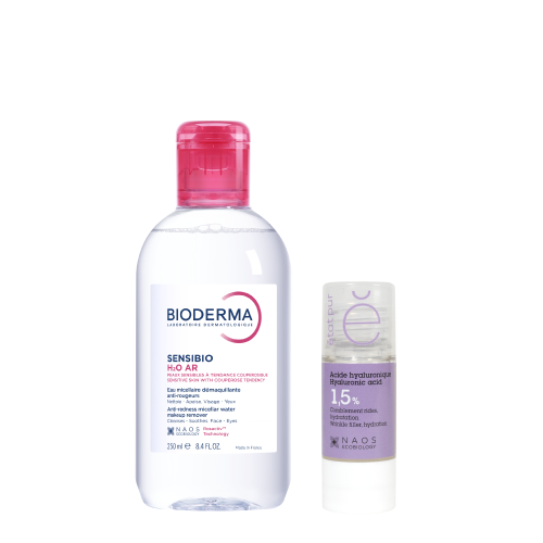 Изображение товара Набор Bioderma Sensibio H2O AR Мицеллярная вода 250мл + Etat Pur Сыворотка с гиалуроновой кислотой 15мл
