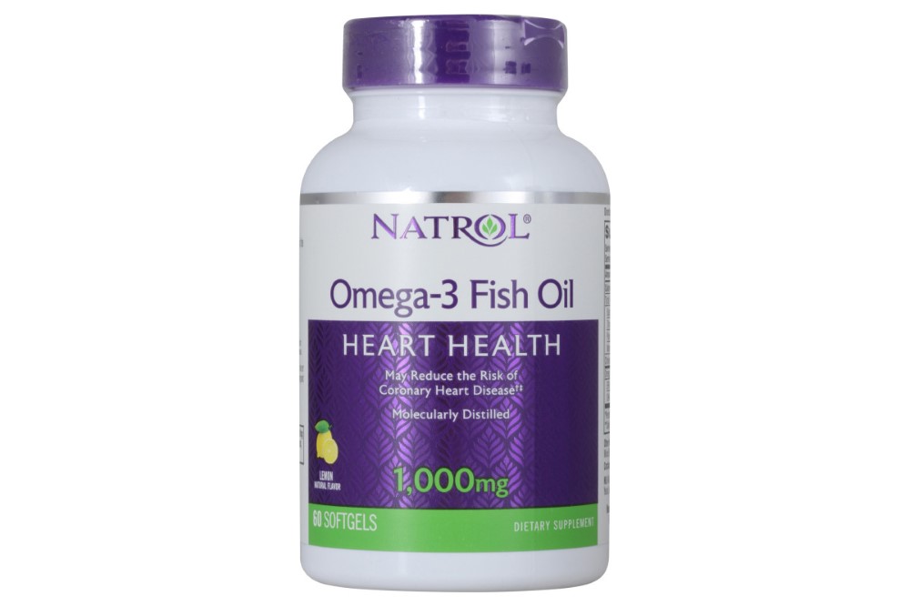 NATROL ОМЕГА-3 ФИШ ОИЛ 1000МГ N60 КАПС инструкция по применению