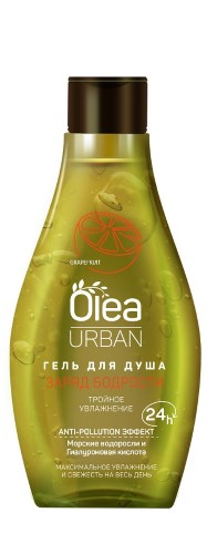 Изображение товара Olea urban гель для душа заряд бодрости 300 мл