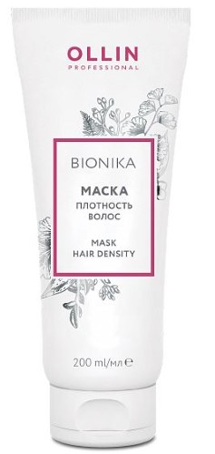 Изображение товара Маска для волос Ollin Bionika плотность и объем для тонких волос 200 мл