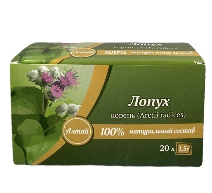 Изображение товара Лопух корень fito-алтай 1,5 20 шт. фильтр-пакеты