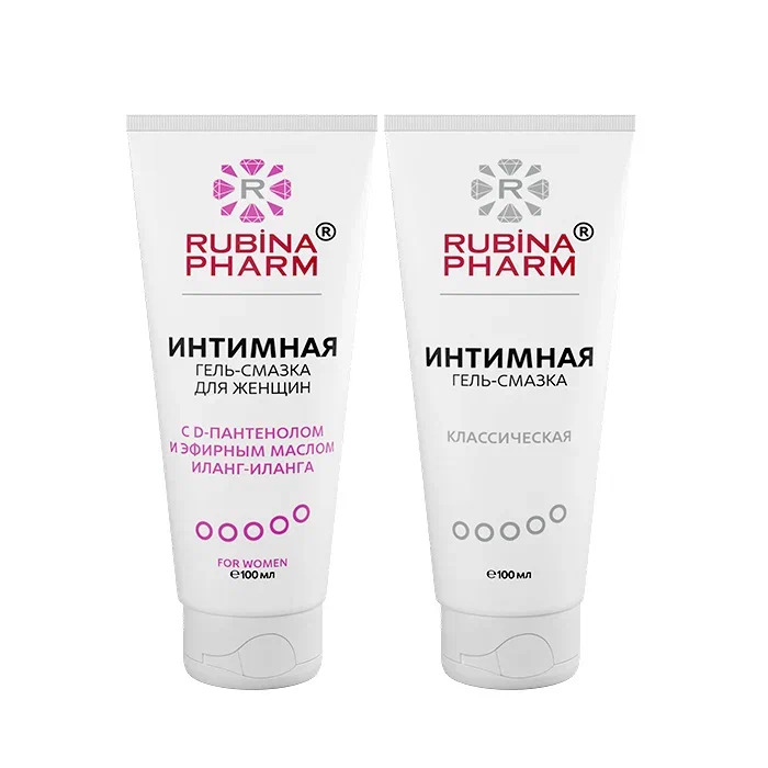 Изображение товара Набор из 2х интимных гель-смазок Rubinapharm со скидкой: для женщин + классическая Изображение товара Набор из 2х интимных гель-смазок Rubinapharm со скидкой: для женщин + классическая