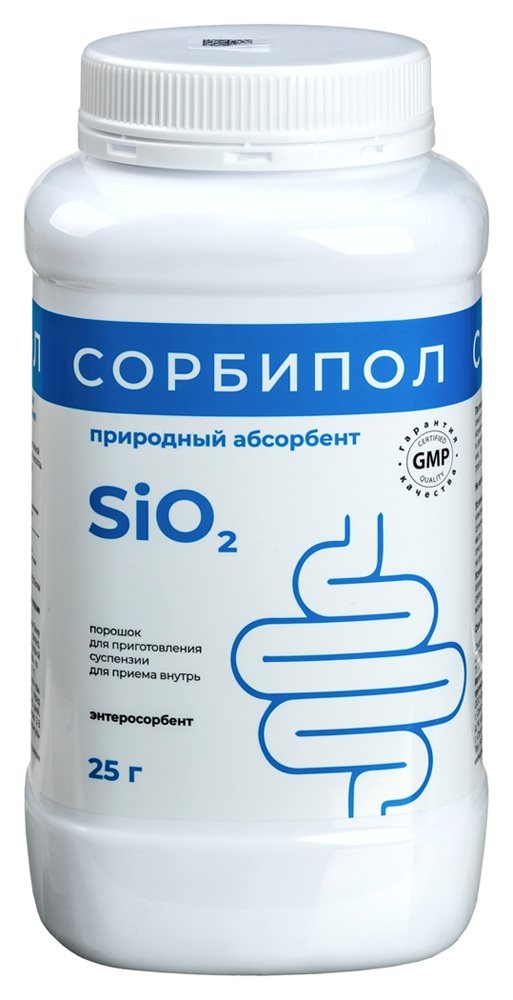 Изображение товара Сорбипол 25 гр порошок для приготовления суспензии