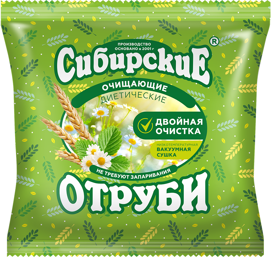 Изображение товара Сибирские отруби пшеничные очищающие 200 гр