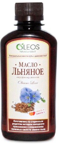 Изображение товара Oleos масло льняное 500 мл