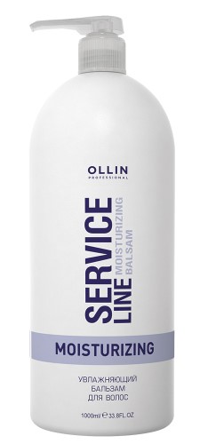 Изображение товара Ollin service line увлажняющий бальзам для волос 1000 мл уход за всеми типами волос