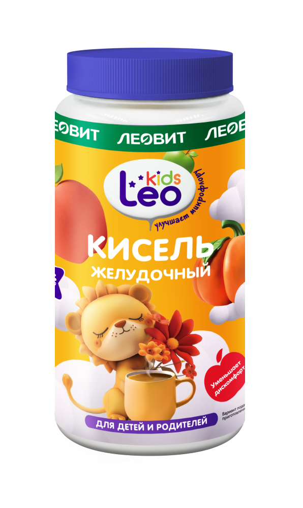 Изображение товара Леовит leo kids кисель для детей желудочный 250 гр
