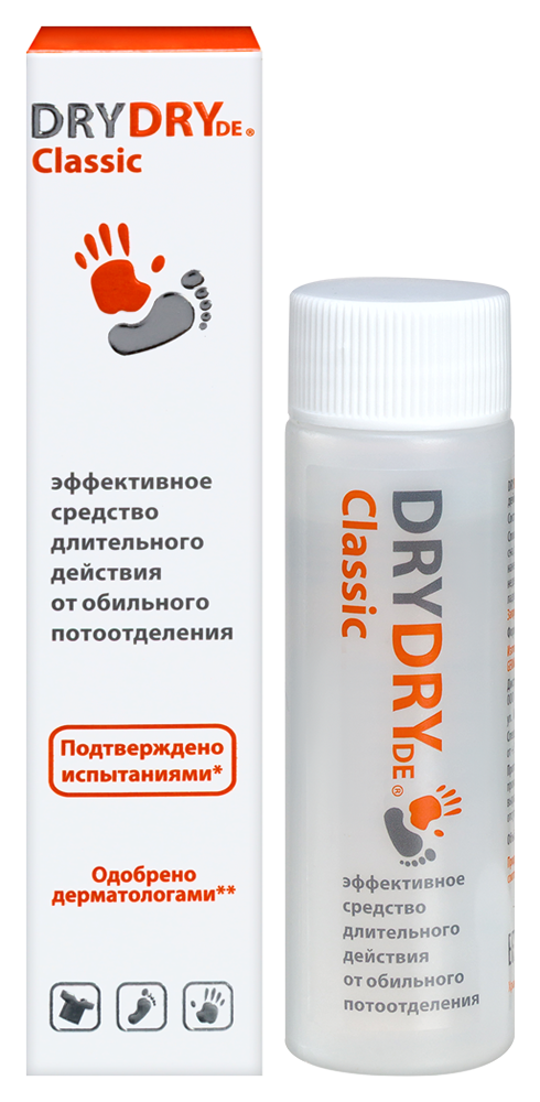 Изображение товара Dry dry de classic 35 мл средство для контроля потоотделения