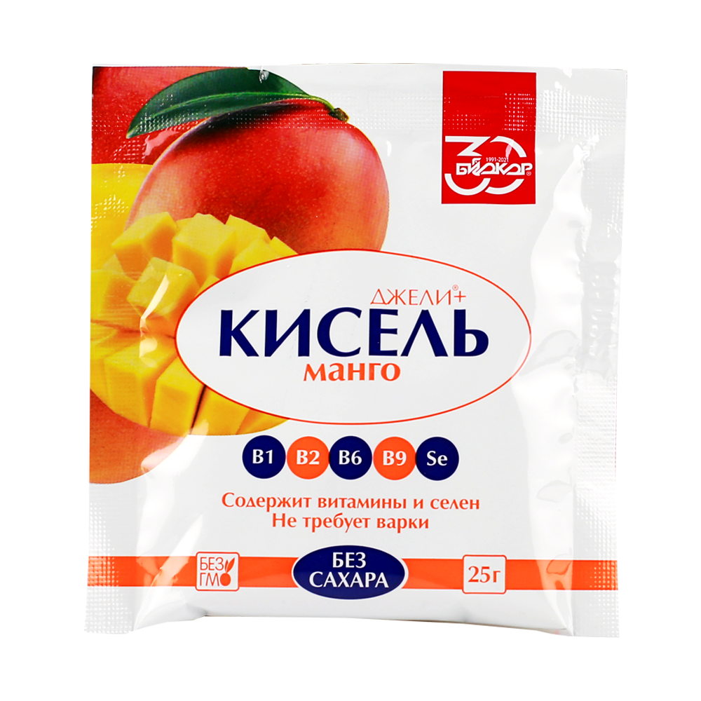 Джели+ кисель манго 25 гр порошок гранулированный - цена 84 руб., купить в  интернет аптеке в Москве Джели+ кисель манго 25 гр порошок гранулированный,  инструкция по применению