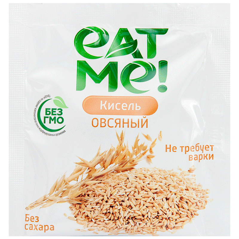 Изображение товара Eat me овсяный кисель царевщино 1 шт. пакет по 25 гр порошок
