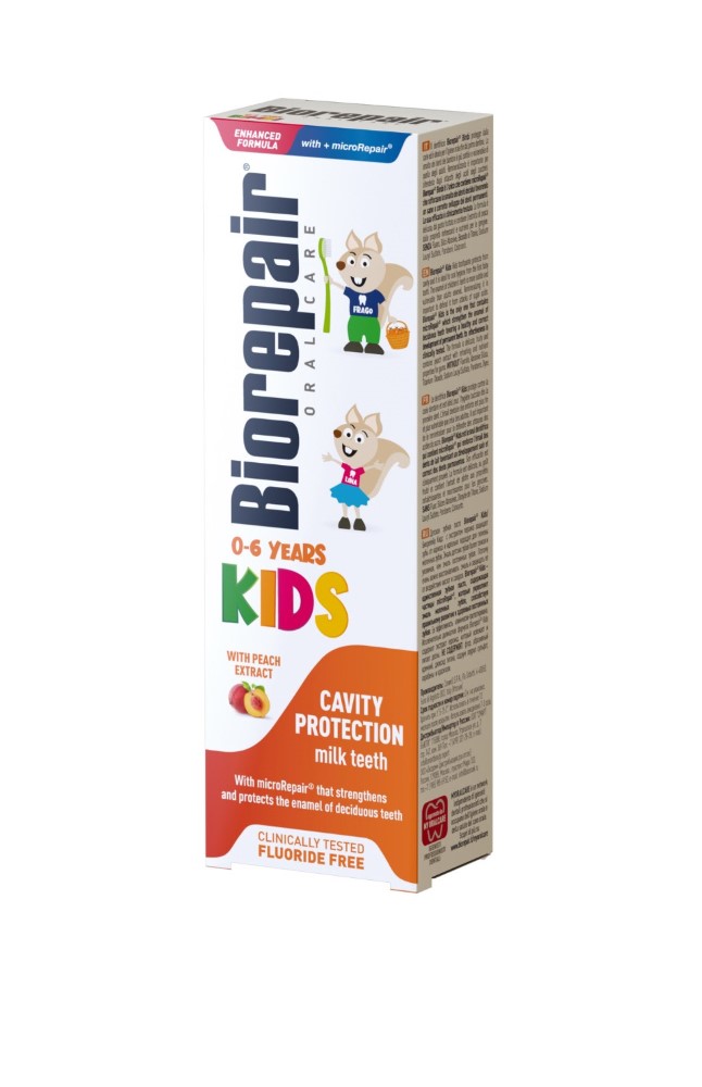 Изображение товара Biorepair kids зубная паста детская 0-6 лет с экстрактом персика 50 мл
