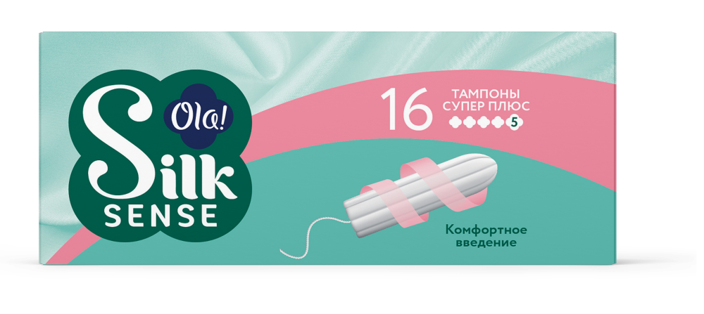 Изображение товара Тампоны Ola Silk Sense Super Plus 16 шт для обильных выделений