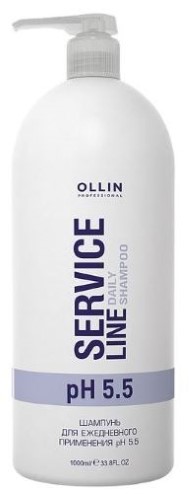 Изображение товара Ollin service line шампунь для ежедневного применения ph 5,5 1000 мл
