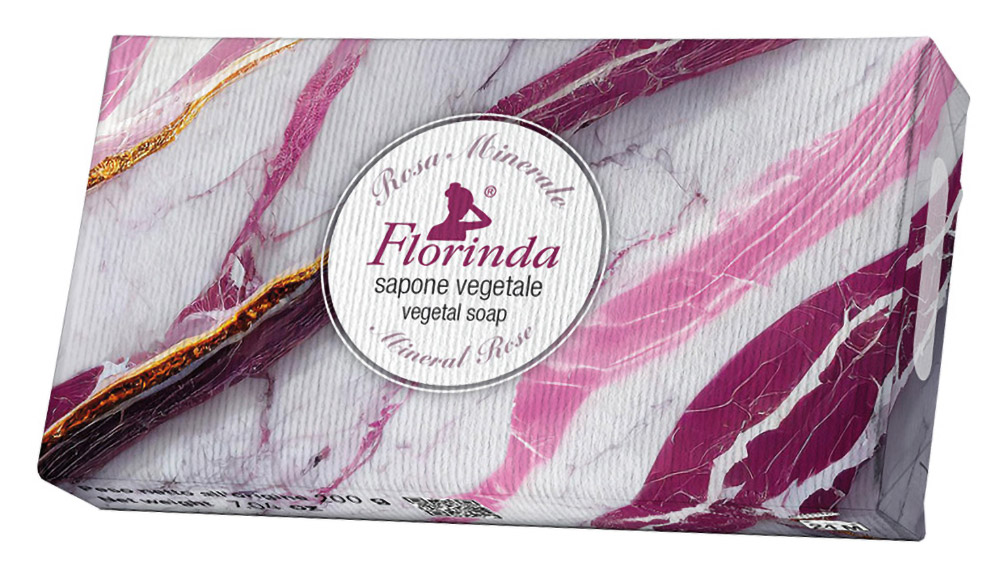 Изображение товара Florinda Твердое туалетное мыло розовый мрамор 200 гр для всех типов кожи