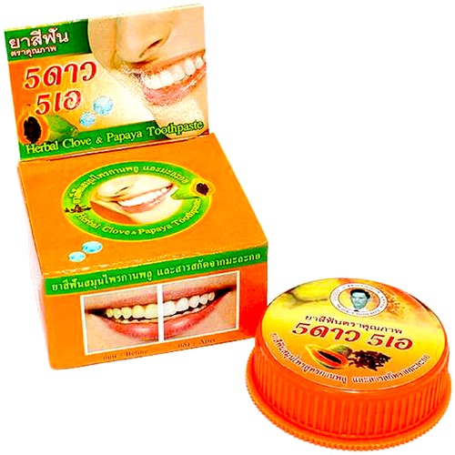 Изображение товара Травяная зубная паста с экстрактом папайи 25 г для ежедневного ухода