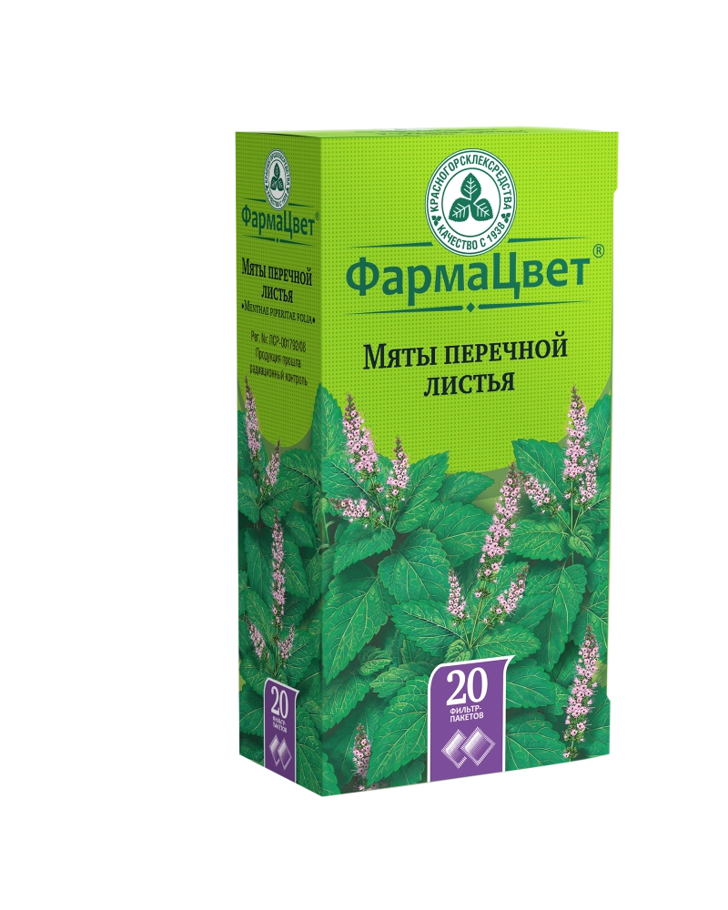 Мяты Перечной Листья цена в Невинномысске от 108.20 руб., купить Мяты  Перечной Листья в Невинномысске в интернет‐аптеке, заказать