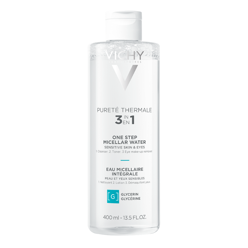 Изображение товара Vichy purete thermale мицеллярная вода с минералами для чувствительной кожи для лица/глаз/губ 400 мл